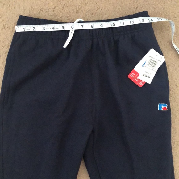 RUSSELL ATHLETIC ELASTIC BOTTOM SWEATPANTS / M - Picture 3 of 11